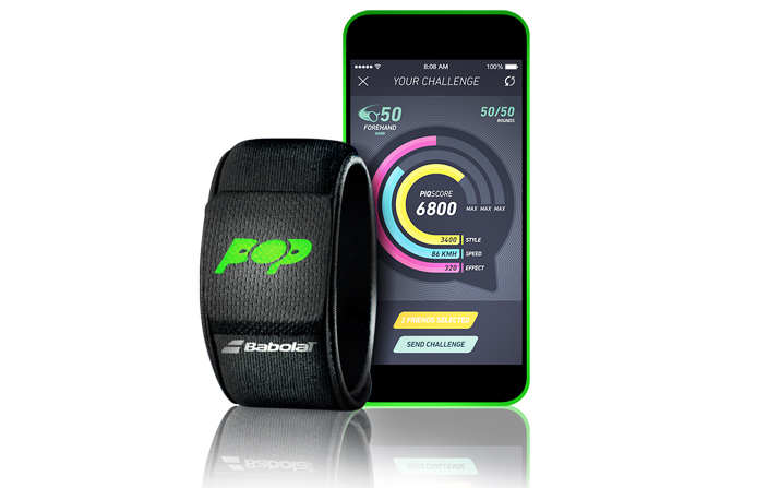 Babolat POP the First Connected Tennis Wristband Tennis View